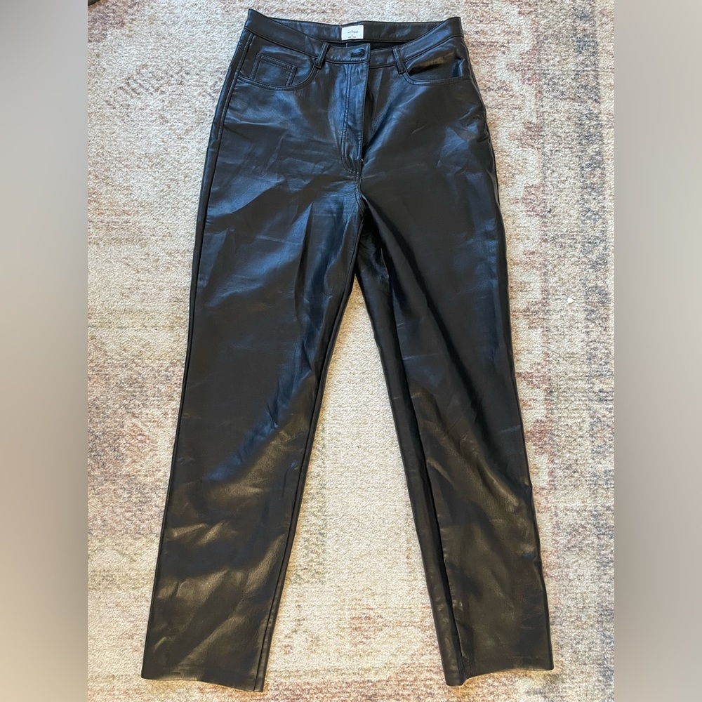 Aritzia Melina leather pants